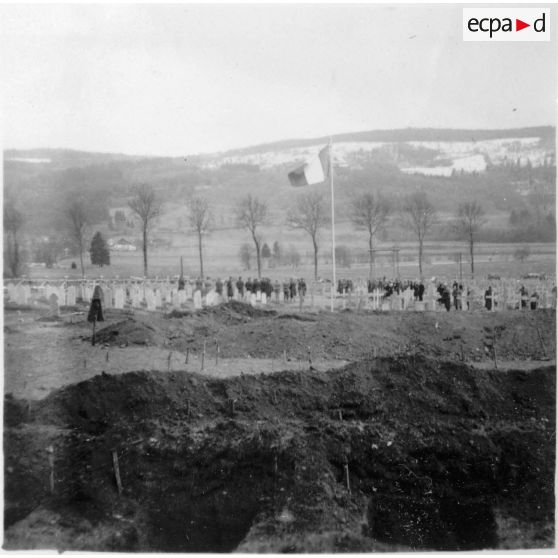 Cimetière divisionnaire de Ferdrupt. [légende d'origine]