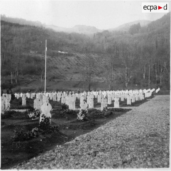 Cimetière divisionnaire de Ferdrupt. [légende d'origine]