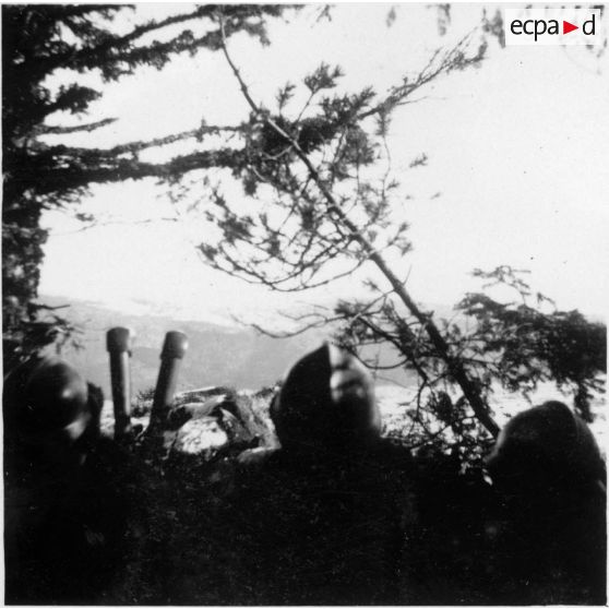 Progression en direction du col d'Oderen. [légende d'origine]
