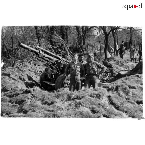 Attaque de Niederlauterbach et Heiligenstein. [légende d'origine]