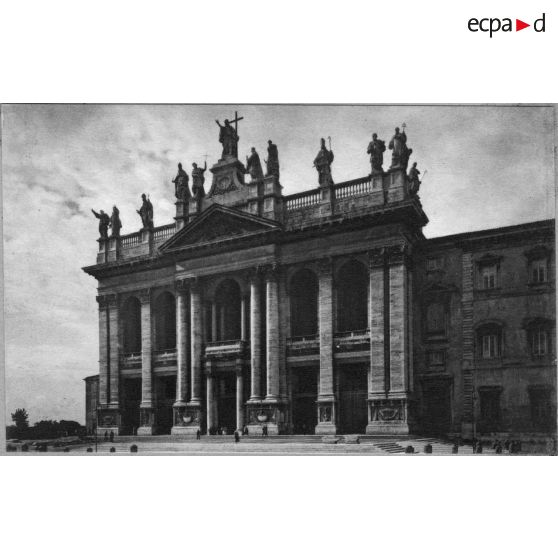 [Rome. La basilique Saint-Jean-de-Latran. Sans date.]
