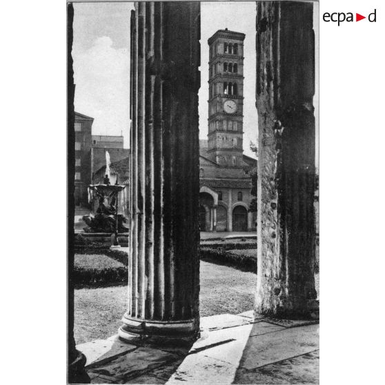 [Rome. La basilique Santa Maria in Cosmedin. Sans date.]