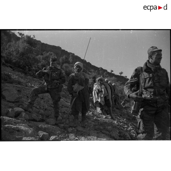 [Patrouille dans la montagne].