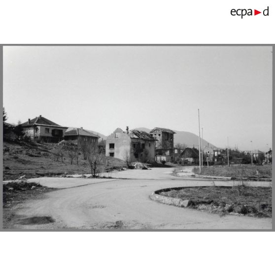 Le quartier d'Alipasino Polje - Sarajevo. [légende d'origine]