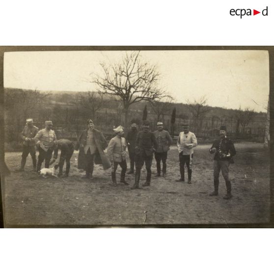 [Soldats du 4e RCA en Artois].