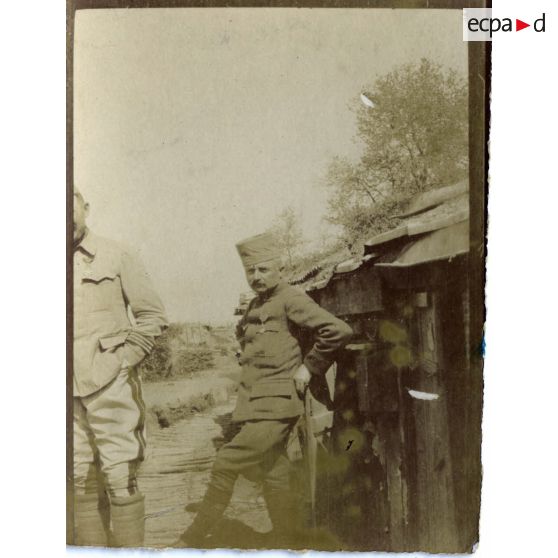 [Le lieutenant Foucaud en Artois].