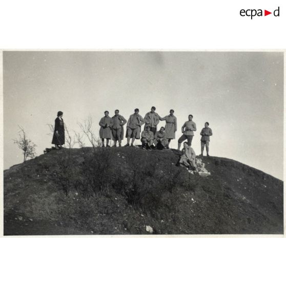 [Photographie de groupe du 506e régiment de chars de combat (RCC)].