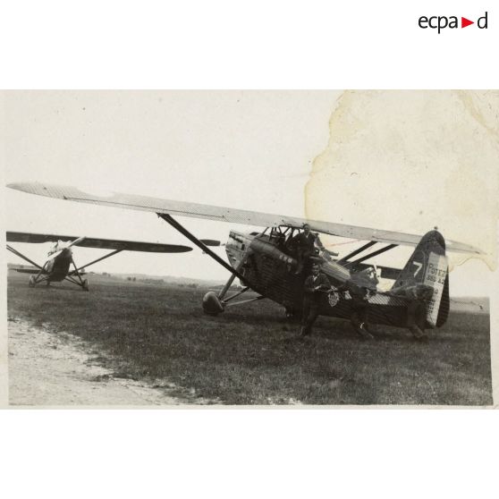 [Parc d'aviation du camp de  Valdahon, Potez 390 A2].