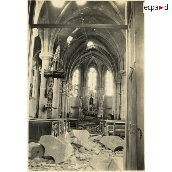 Eglise Lironville. [légende d'origine]