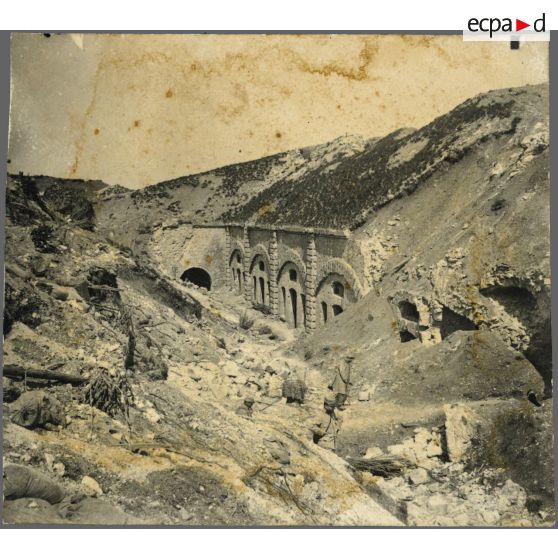 Abris du fort de Troyon. [légende d'origine]