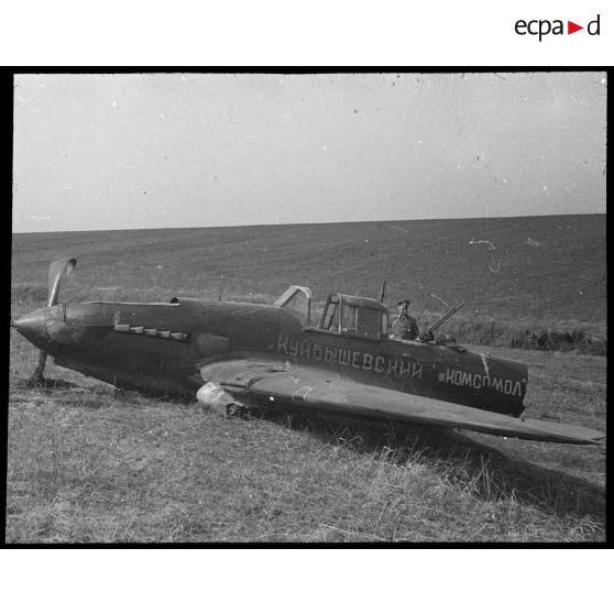 Ljudjnowo - Rhew. [Epave d'avion russe]. [Description en cours]