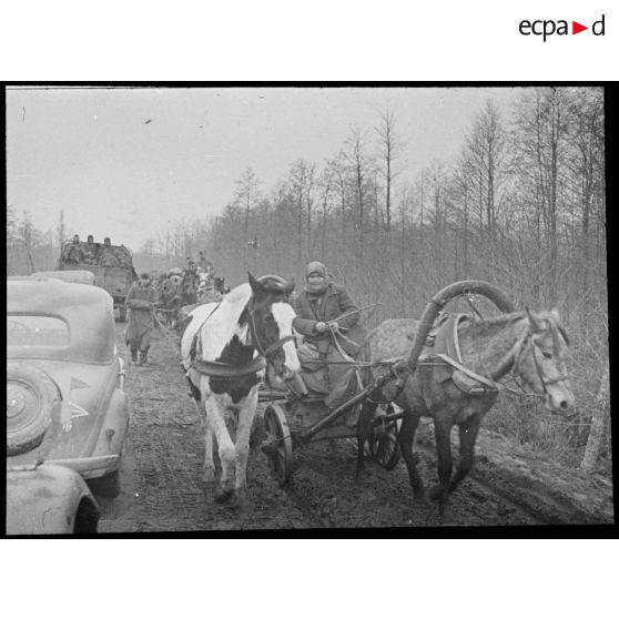 Ljudjnowo - Rhew. [Convoi de civils]. [Description en cours]