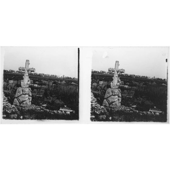 [Cimetière de Beuvraignes].<br>