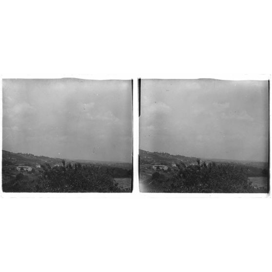 [Paysage avec village].<br>