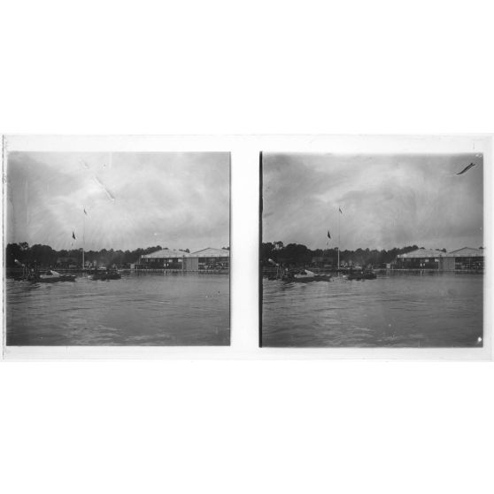 [Lac de Cazaux : bateaux].