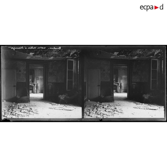 Verdun, notre salle à manger. [légende d'origine]<br>