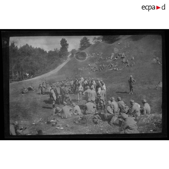[1er septembre 1916. Concours de cuisiniers à Quiry-le-Sec].