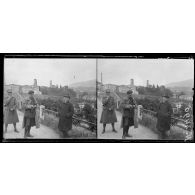 Sur le plateau d'Asiago en juin 1918, pendant les combats du secteur contre les Autrichiens.