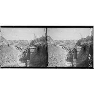 Région du Mont sans Nom (Marne). Abri allemand à grenades (25-4-17). [légende d'origine]