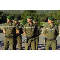 Lors de l'opération Hèphaïstos en Corse, une section du 2e REG (régiment étranger du Génie) détachée auprès du USC5 (UIISC 5) à la caserne de Corte.<br>
