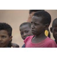 Portrait d'enfants d'Inatès, au Niger.