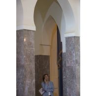 Portrait de la ministre des Armées Florence Parly à Niamey, au Niger.