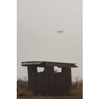 Départ en mission d'un drone MQ-9 Reaper sur la base aérienne de Niamey, au Niger.