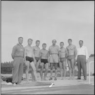 Championnat de natation d'Afrique du Nord à Maison-Carrée. [Description en cours]