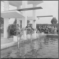 Championnat de natation d'Afrique du Nord à Maison-Carrée. [Description en cours]