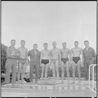 Championnat de natation d'Afrique du Nord à Maison-Carrée. [Description en cours]