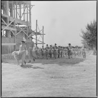 Présentation de l'école militaire préparatoire nord-africaine (EMPNA) de Koléa. [Description en cours]