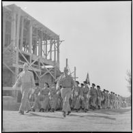 Présentation de l'école militaire préparatoire nord-africaine (EMPNA) de Koléa. [Description en cours]