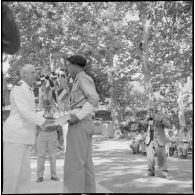 Présentation de l'école militaire préparatoire nord-africaine (EMPNA) de Koléa. [Description en cours]