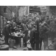 [L'armée américaine stationnée près de Soissons, février 1918.]