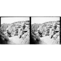 Secteur de l'Arbre aux vaches. Lancement de grenades VB. [légende d'origine]