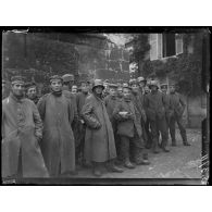 Occupation des anciennes lignes allemandes entre Laon et Soissons, octobre 1917.