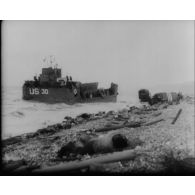 En route : la flotte américaine à l'assaut d'Omaha les 5 et 6 juin 1944.