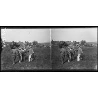 Vieil-Arcy (Aisne), ballonnet sonde allemand servant à l'observation des courants atmosphériques lâché dans la région de Verdun et tombé à Vieil-Arcy. [légende d’origine]