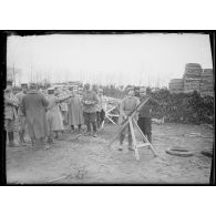 Tincquette, Pas-de-Calais, parc du Génie de corps d'armée. Mission japonaise. [légende d'origine]