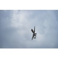 Passage d'un avion Fairchild A-10 Thunderbolt lors d'une démonstration à Pabradé, en Lituanie.