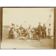 Le 37e régiment d'infanterie (37e RI) à Nancy au début du XXème siècle.