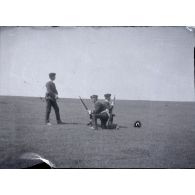 [Grandes manoeuvres anglaises à Salisbury Plain, 1899].