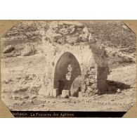 Bethanie. La Fontaine des Apôtres. [légende d'origine]