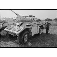 Véhicules nigérians abandonnés au Liban sud.