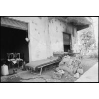 Un poste tenu par les milices chrétiennes au Liban sud.