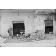 Un poste tenu par les milices chrétiennes au Liban sud.