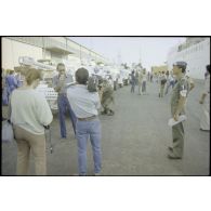 Implantation et activités du bataillon français de la FINUL au Liban sud.