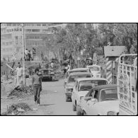 Retrait des blindés de la faction Mourabitoun.