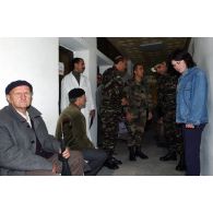 Visite de l'hôpital marocain de Mitrovica.