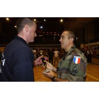 Tournoi de volley-ball à la BMN-N de Mitrovica et remise des trophées aux vainqueurs.